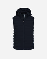 Padded Vest With Removable Hood