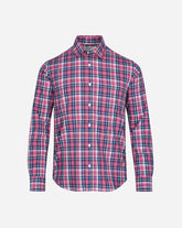 Camisa Sport Panama a Cuadros Rosa Medio