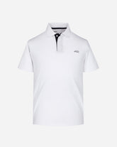 Polo Pique Liso Blanco