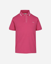 Polo Pique Liso Rosa Medio