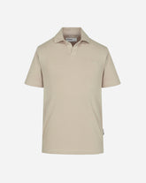 Polo En Tejido Pique Color Beige