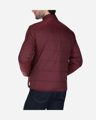 Chamarra Capitonada Reversible Marino