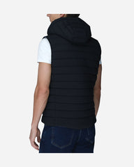 Padded Vest With Removable Hood