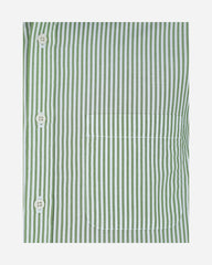 Camisa Casual Popelina Rayas Verde