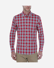 Camisa Casual a Cuadros Roja