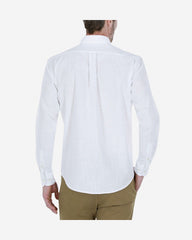 Camisa Casual Slub Blanca
