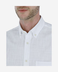 Camisa Casual Slub Blanca