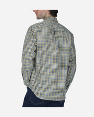 Camisa Casual Panamá de Algodón Olivo