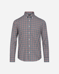 Camisa Casual Panamá de Algodón Olivo