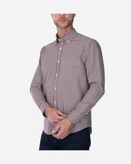 Camisa Sport Popelina a Cuadros Verde Claro