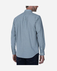 Camisa Sport Popelina a Cuadros Verde Claro