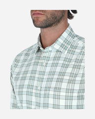 Camisa Sport Panama a Cuadros Olivo