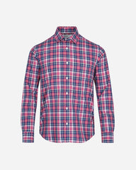 Camisa Sport Panama a Cuadros Rosa Medio