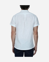 Camisa Sport Regular Fit Blanco Diseño Liso
