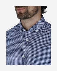 Camisa Sport Maquinilla Marino Diseño de Cuadros