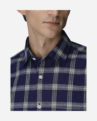 Camisa Slub a Cuadros