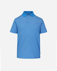 Polo Pique Liso Turquesa