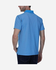 Polo Pique Liso Turquesa