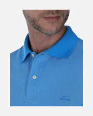Polo Pique Liso Turquesa