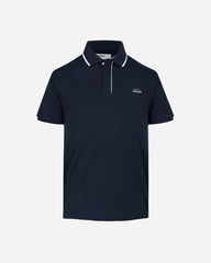 Polo Pique Liso Marino