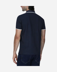 Polo Pique Liso Marino