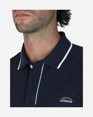 Polo Pique Liso Marino