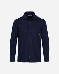 Sobrecamisa de Gabardina Marino