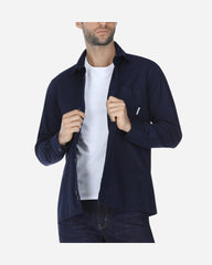 Sobrecamisa de Gabardina Marino