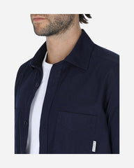 Sobrecamisa de Gabardina Marino