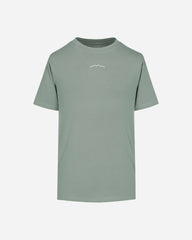 Playera T-shirt Tejido Jersey Verde Claro Print Frontal