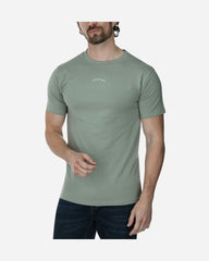 Playera T-shirt Tejido Jersey Verde Claro Print Frontal