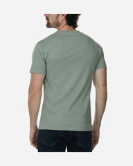Playera T-shirt Tejido Jersey Verde Claro Print Frontal